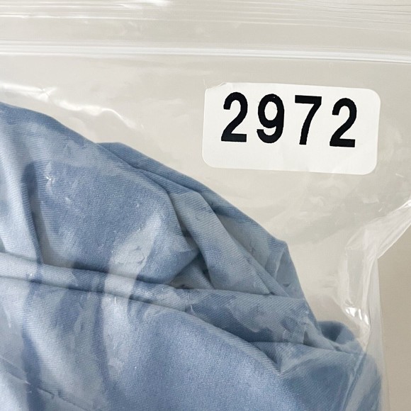 FootJoy Bent Tree Golf Club Shirt Men Blue Short Sleeve Elastic Waist Size Large - Picture 7 of 7